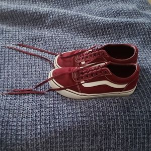 Maroon Vans